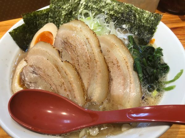 「のりネギチャッたま」@らーめん 大桜 向ヶ丘遊園店の写真