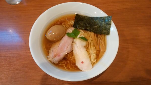 「味玉醤油ラーメン」@中華そば 七麺鳥の写真