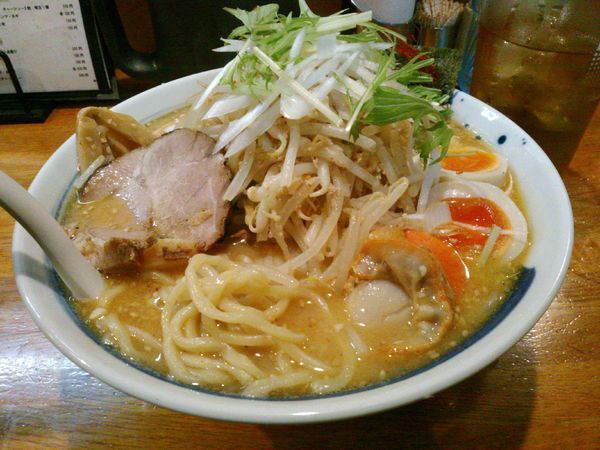 「【冬季限定】清湯ホタテ味噌そば  ￥800」@麺屋 鶏口の写真