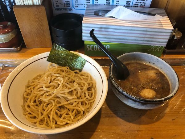 「つけめん 750円ランチ味玉サービス」@つけめん 美豚の写真