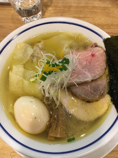 「特製中華そば 塩」@手打式超多加水麺 ののくらの写真