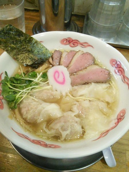 「【限定】年越し鴨ワンタンそば　１１５０円」@流星軒の写真