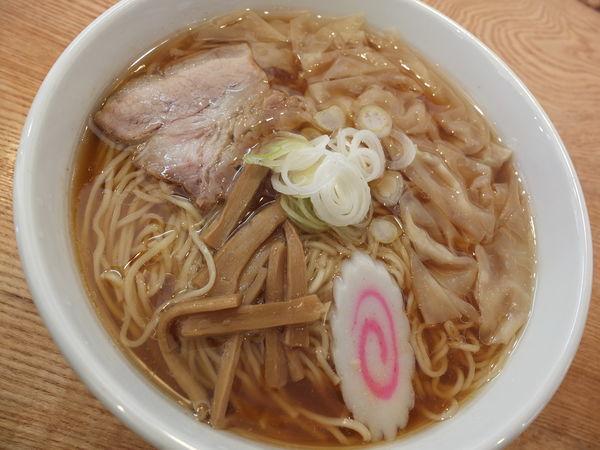 「ワンタンメン(大盛り)」@恵比寿の写真