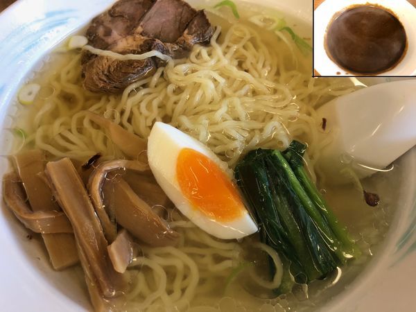 「カレーつけ麺」@武田流 古式カレーライス 支那そば インディアン 本店の写真