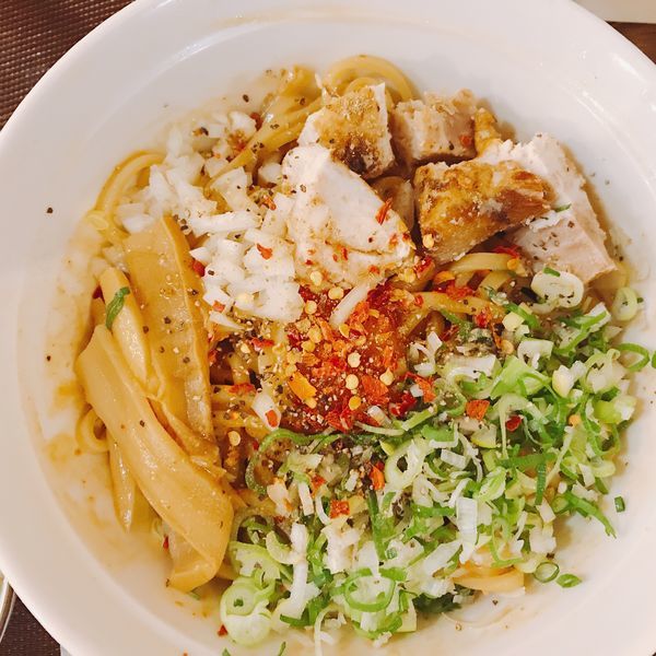 「特製汁なし坦々麺」@麺や 五山の写真