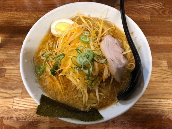 「ネギらーめん  味噌」@らーめん三水の写真