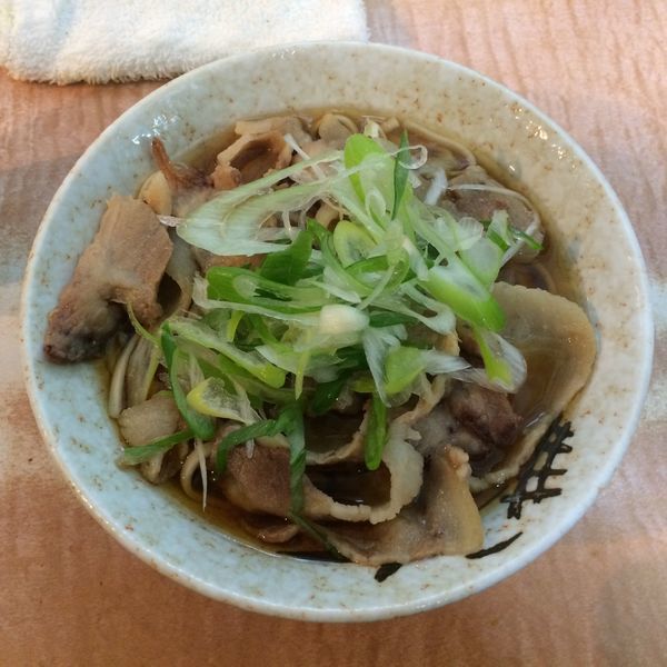 「肉そば」@南天 本店の写真