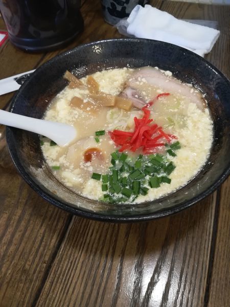 「マヨネーズ豚骨」@麺みの作 本店の写真