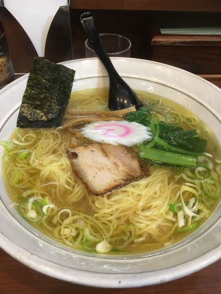 「塩そば大盛」@らーめん 汐そば屋 春日店の写真