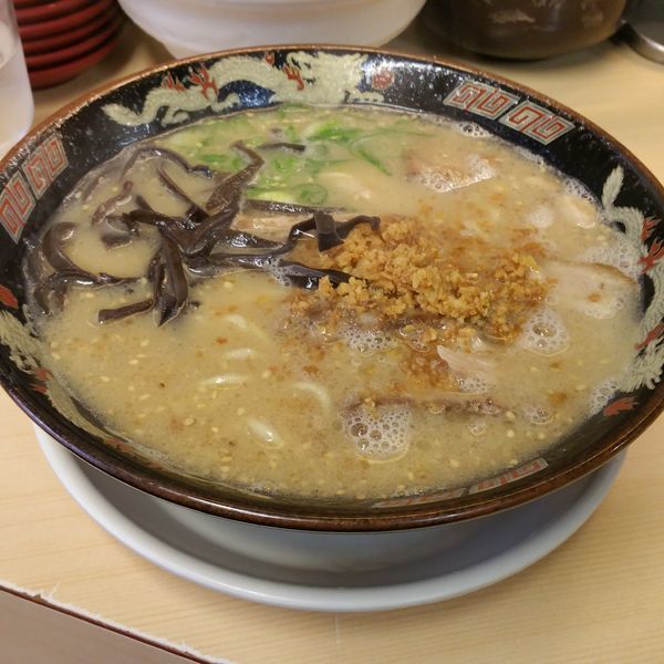 「豚とろラーメン」@鹿児島ラーメン 豚とろ 天文館本店の写真