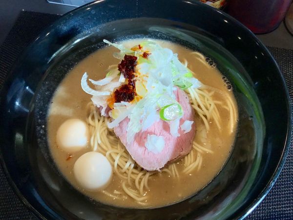 「《限定》濃厚味噌そば」@煮干乱舞の写真