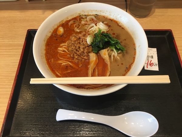 「坦々麺 590円」@舎鈴 北朝霞駅前店の写真
