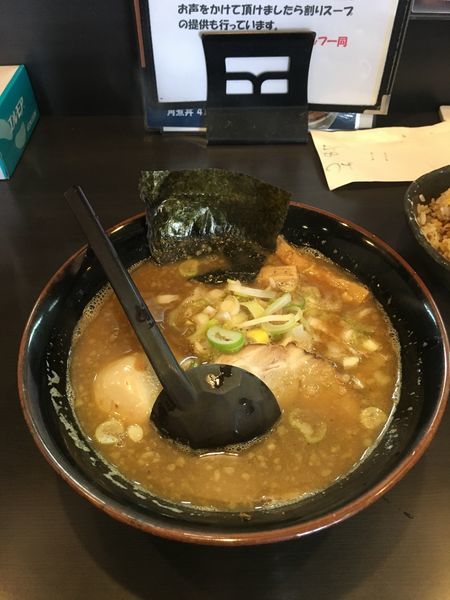 「醤油ラーメン」@北海道らーめん奥原流 久楽 江別店の写真