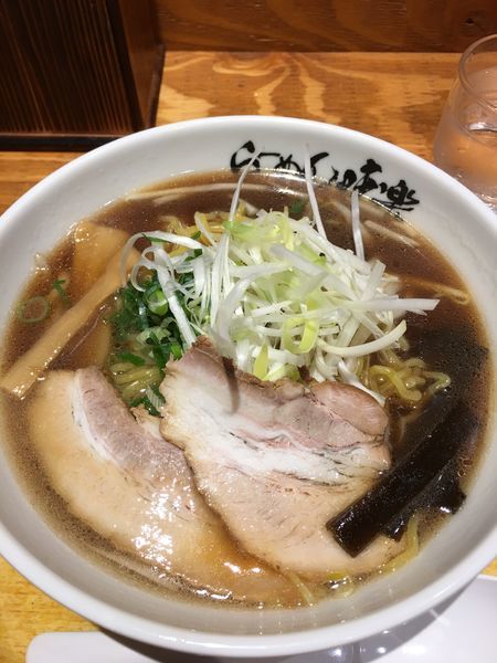 「焼き醤油らーめん」@利尻らーめん 味楽 新横浜ラーメン博物館店の写真