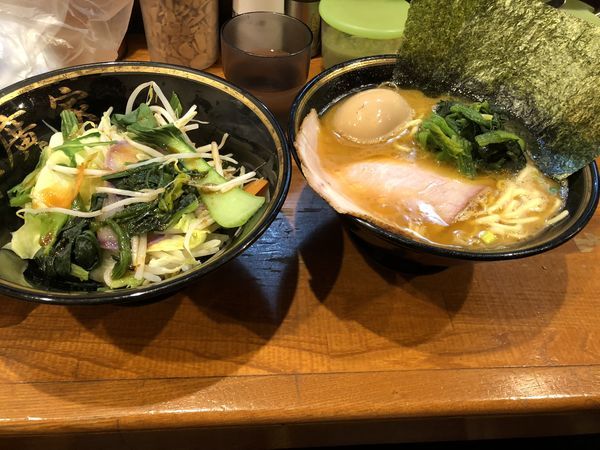 「らーめん 味玉 野菜畑」@末廣家の写真