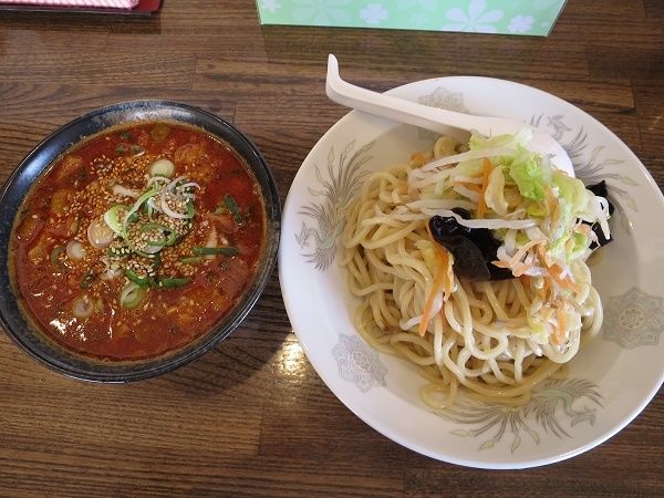 「激辛みそつけ」@麺処 あかふじの写真