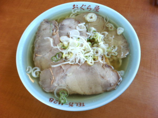 「チャーシューメン」@おぐら屋の写真
