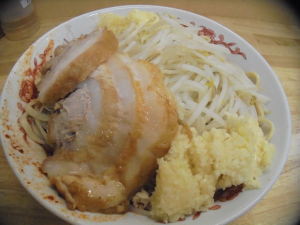 「わりと辛いラーメン　８５０円」@ラーメン 登良治郎の写真