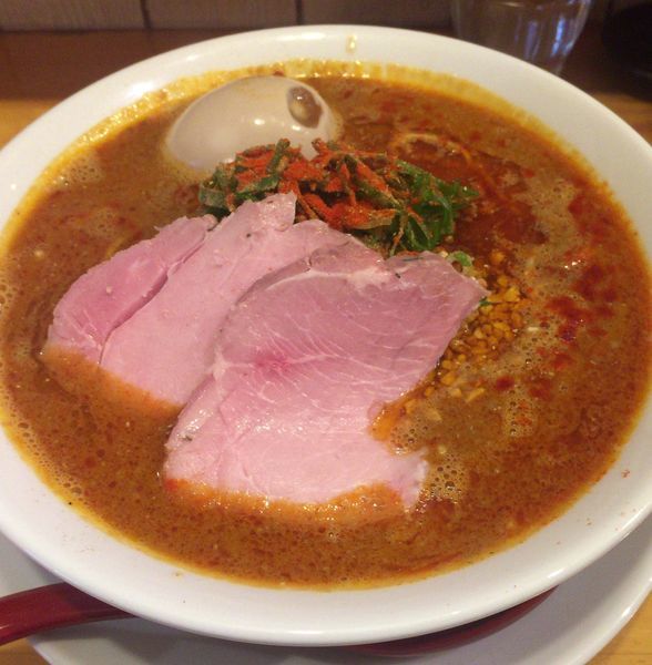 「担担麺 ¥860 & 内モモ低温調理チャーシュー ¥120」@麺庵ちとせの写真