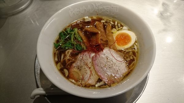 「【限定】THE淡麗醤油ラーメン・・820円」@らあめん花月嵐 大和深見店の写真