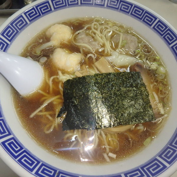 「ミックスワンタンメン (1,100円)」@支那そば いしはらの写真