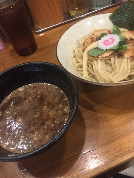 「濃厚魚介つけ麺」@馳走麺 狸穴の写真