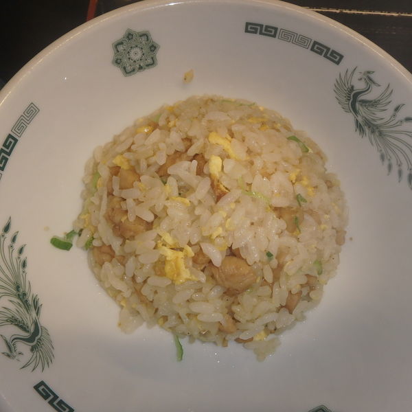 「肉そばチャーハンセット(700円)(大盛)」@日高屋 阿佐ヶ谷パールセンター店の写真