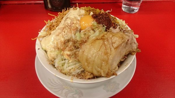 「まぜそば 890円」@豚男 -BUTAMEN-の写真