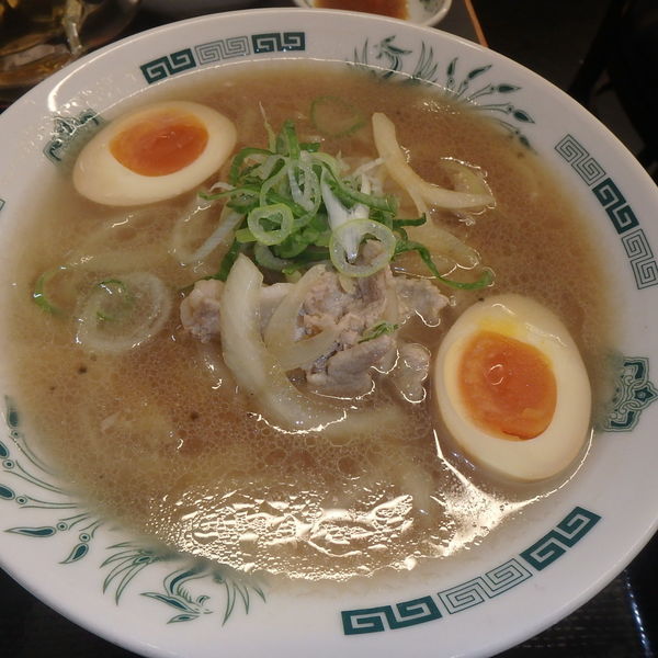 「肉そばチャーハンセット(700円)(大盛)他」@日高屋 阿佐ヶ谷パールセンター店の写真