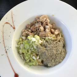 煮干し中華そばノーマルと追い玉