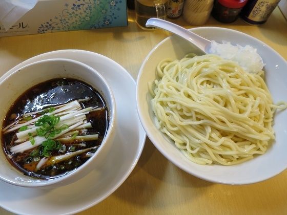 「夜限定 辛つけめん」@西中華そば店の写真
