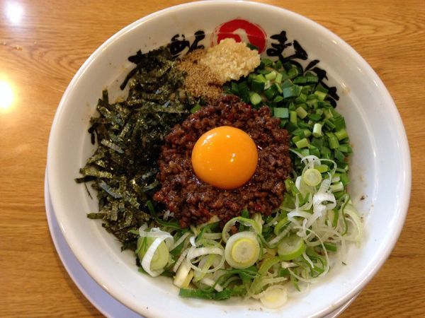 「台湾まぜそば（レギュラー、ノーマル、大盛）」@まるはち 春日井店の写真