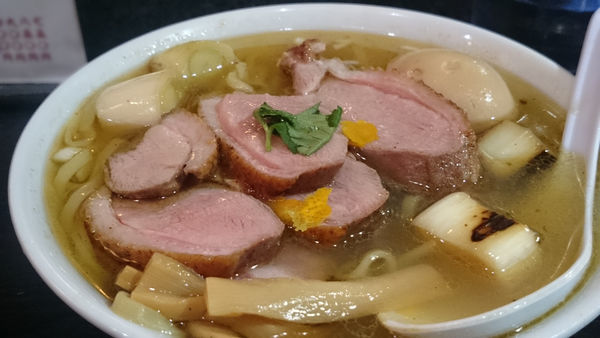 「年越塩鴨南蛮中華そば [裏そば］」@塩そば 桑ばらの写真