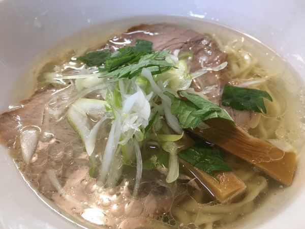 「豚塩」@麺蔵 あつおの写真