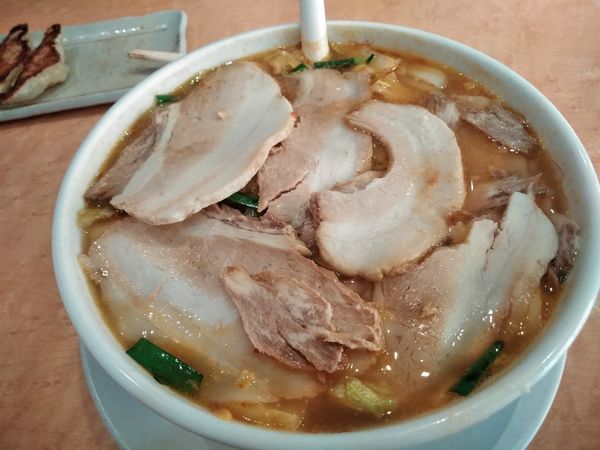 「スタミナチャーシュー小+ライス」@天理スタミナラーメン 本店の写真