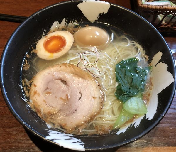 「零＋味玉（￥660＋￥100）」@こくまろ鶏らーめん 久久の写真