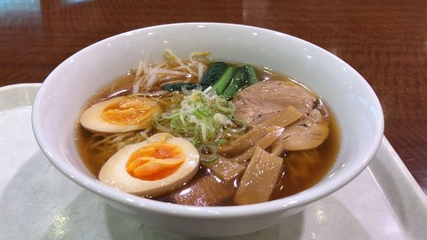 「武蔵野ラーメン 723円」@小平天然温泉 テルメ小川 軽食コーナーの写真