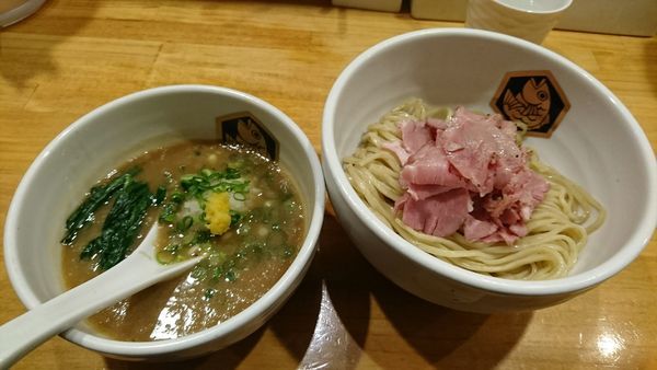 「濃厚真鯛つけ麺」@真鯛らーめん 麺魚の写真