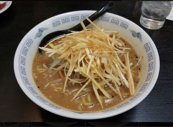 「ネギ味噌ラーメンと、広東麺」@麺屋 玄徳の写真