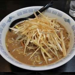 ネギ味噌ラーメンと、広東麺