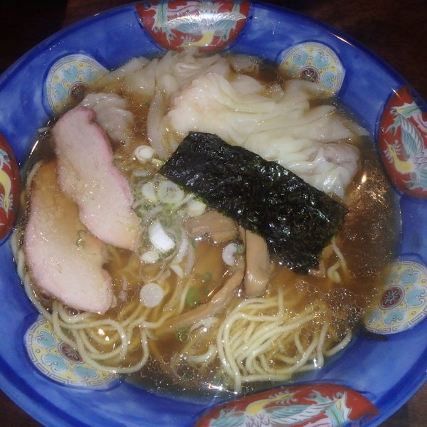 「ミックスワンタンメン(1,000円)」@支那そば たなかの写真