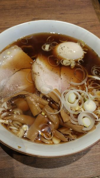 「生田のなにぼひラーメン」@すごい煮干ラーメン凪 西新宿7丁目店の写真