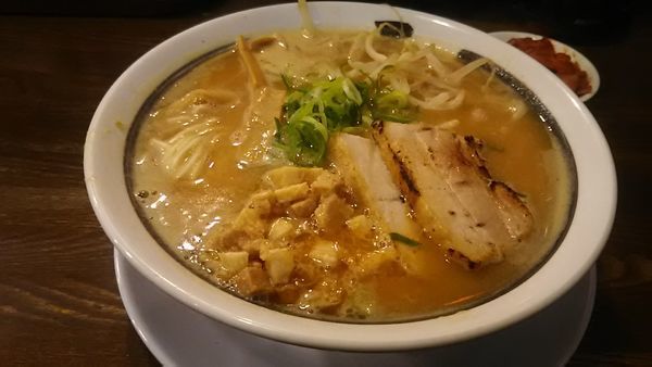 「味噌● 、チャーシュー『●は口へんに馬』」@ばり嗎 東松山店の写真