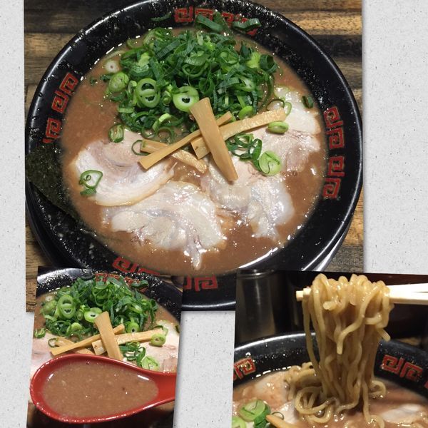 「とんこつラーメン780円」@無鉄砲 東京中野店の写真