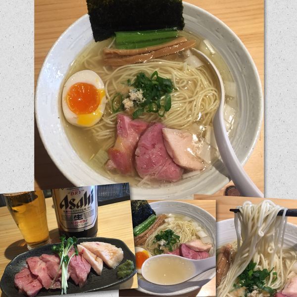 「らぁ麺(塩)780円他」@麺屋 さくら井の写真