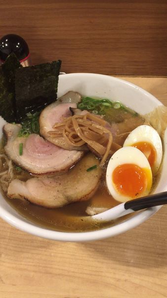 「チャーシュー海薫るそば」@麺屋Mの写真