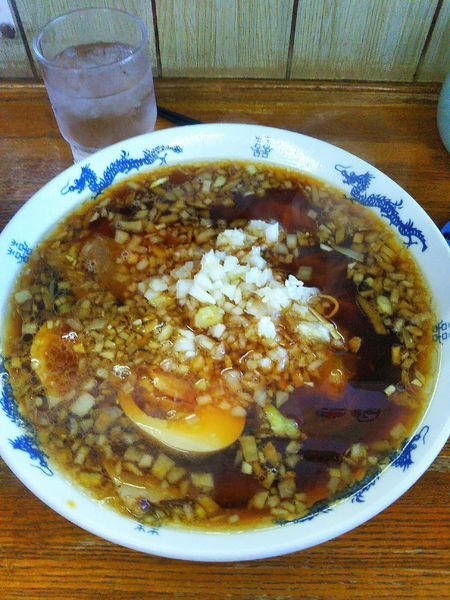 「チャーシュー麺 750円＋やくみ 50円＋煮玉子 120円」@ラーメン ワンちゃん 木更津本店の写真