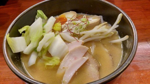 「ごま味噌しろ八麺 1000円」@旬麺しろ八の写真