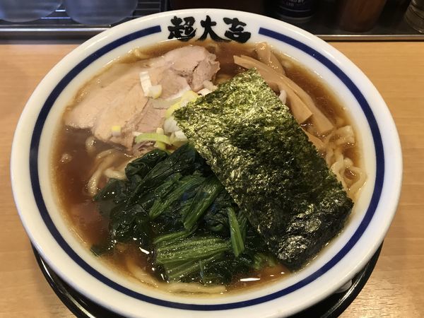 「ラーメン」@天然豚骨醤油 らーめん玉 超大吉 上野店の写真