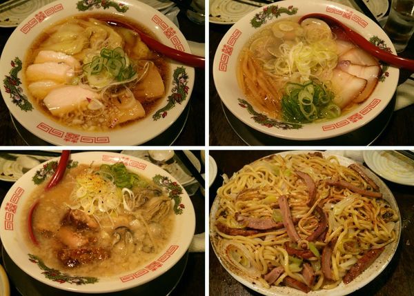 「阿波尾鶏の中華そば・蛤塩そば・牡蠣味噌そば」@立ち呑み居酒屋 金町製麺の写真